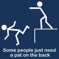 Some People Just Need A Pat The Back Tank Top