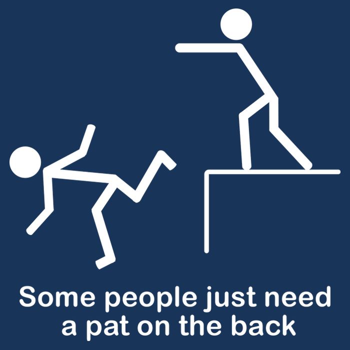 Some People Just Need A Pat The Back Tank Top