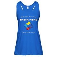 Some People Never Meet Their Hero I Gave Birth To Mine Ladies Essential Flowy Tank