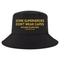 Some Superheroes Don't Wear Capes #THANKYOUHELPERS Cool Comfort Performance Bucket Hat