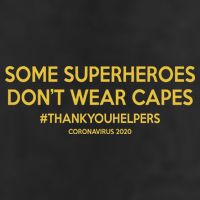 Some Superheroes Don't Wear Capes #THANKYOUHELPERS 25L Jumbo Tote