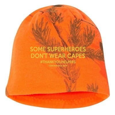 Some Superheroes Don't Wear Capes #THANKYOUHELPERS Kati - Camo Knit Beanie