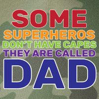 Some Superheros Don't Have Capes Dad Legacy Tie Dye Trucker Hat