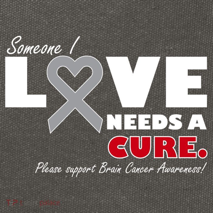 Someone I Love Needs A Cure Brain Cancer Awareness Cotton Canvas Backpack