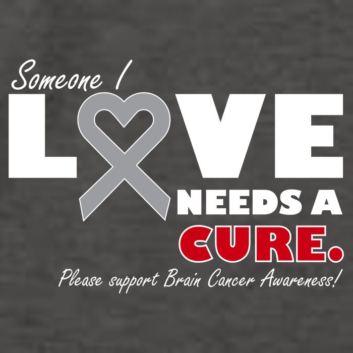 Someone I Love Needs A Cure Brain Cancer Awareness Vector Backpack