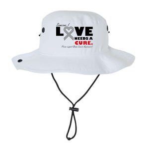 Someone I Love Needs A Cure Brain Cancer Awareness Legacy Cool Fit Booney Bucket Hat