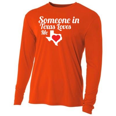 Someone In Texas Loves Me Cooling Performance Long Sleeve Crew