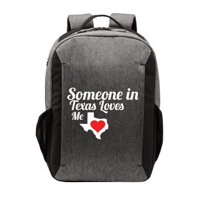 Someone In Texas Loves Me Vector Backpack