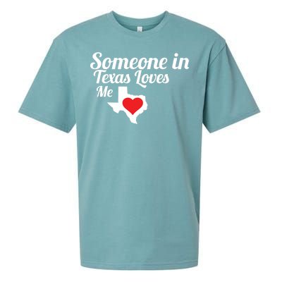 Someone In Texas Loves Me Sueded Cloud Jersey T-Shirt