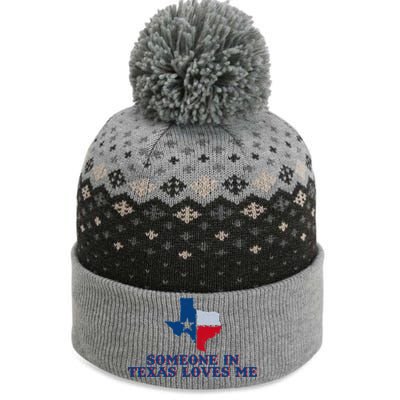 Someone In Texas Loves Me Home State The Baniff Cuffed Pom Beanie