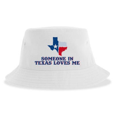 Someone In Texas Loves Me Home State Sustainable Bucket Hat