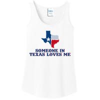 Someone In Texas Loves Me Home State Ladies Essential Tank