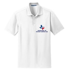 Someone In Texas Loves Me Home State Dry Zone Grid Polo