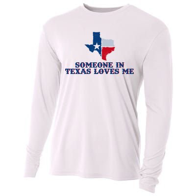 Someone In Texas Loves Me Home State Cooling Performance Long Sleeve Crew