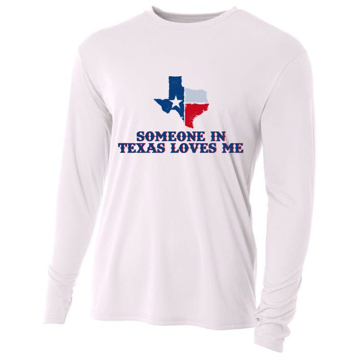 Someone In Texas Loves Me Home State Cooling Performance Long Sleeve Crew