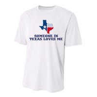 Someone In Texas Loves Me Home State Performance Sprint T-Shirt