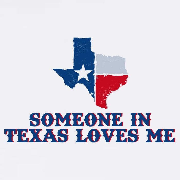 Someone In Texas Loves Me Home State Baby Bodysuit