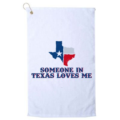 Someone In Texas Loves Me Home State Golf Towel