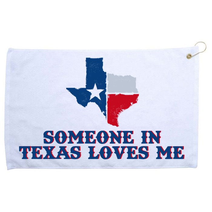 Someone In Texas Loves Me Home State Grommeted Golf Towel