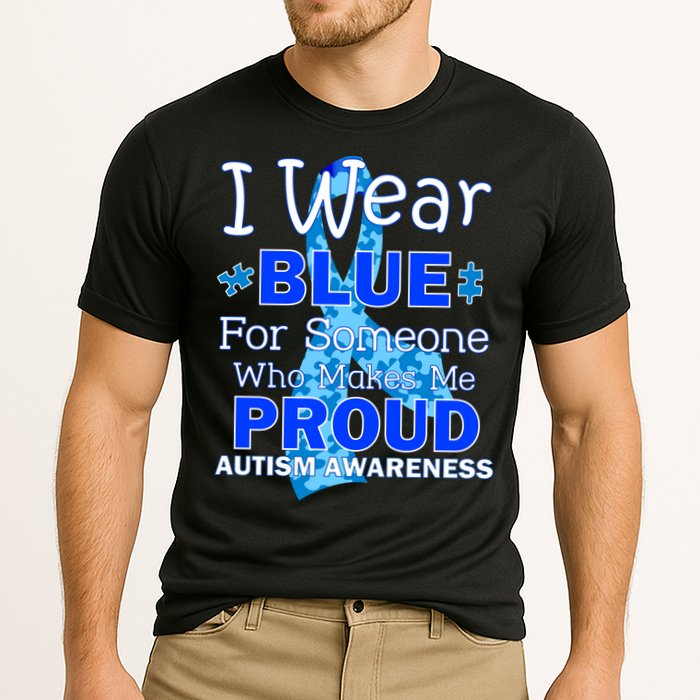 Someone Who Makes Me Proud Autism Awareness Cooling Performance Crew T-Shirt