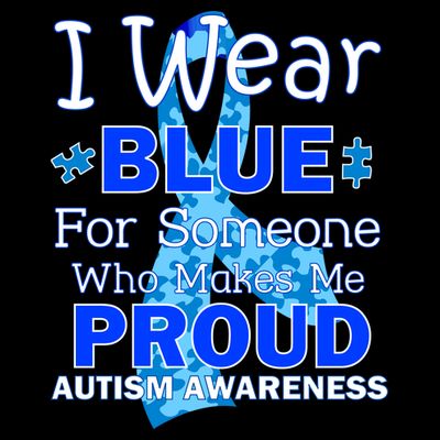 Someone Who Makes Me Proud Autism Awareness T-Shirt