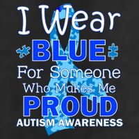 Someone Who Makes Me Proud Autism Awareness Adult Drive Performance Visor