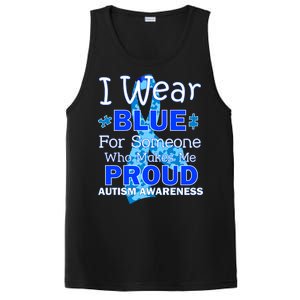 Someone Who Makes Me Proud Autism Awareness PosiCharge Competitor Tank