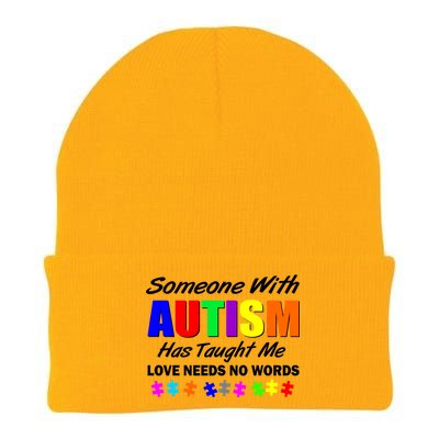 Someone With Autism Has Taught Me Knit Cap Winter Beanie