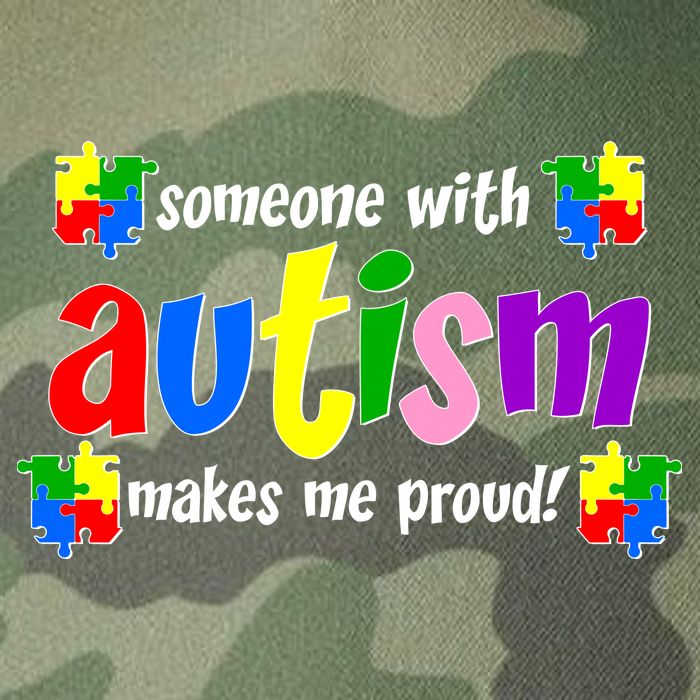 Someone With Autism Makes Me Proud Legacy Tie Dye Trucker Hat