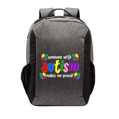 Someone With Autism Makes Me Proud Vector Backpack