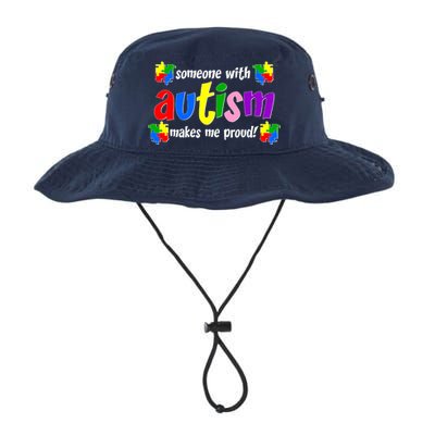 Someone With Autism Makes Me Proud Legacy Cool Fit Booney Bucket Hat