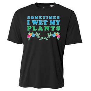 Sometimes I Wet My Plants Cooling Performance Crew T-Shirt