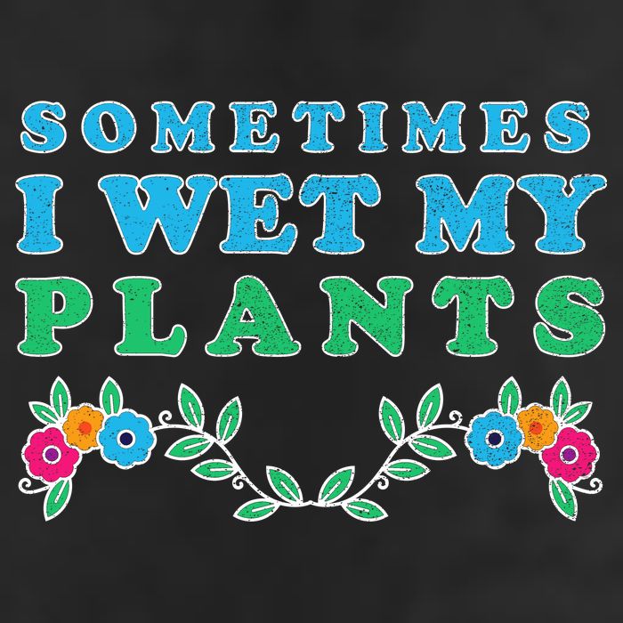 Sometimes I Wet My Plants Adult Drive Performance Visor