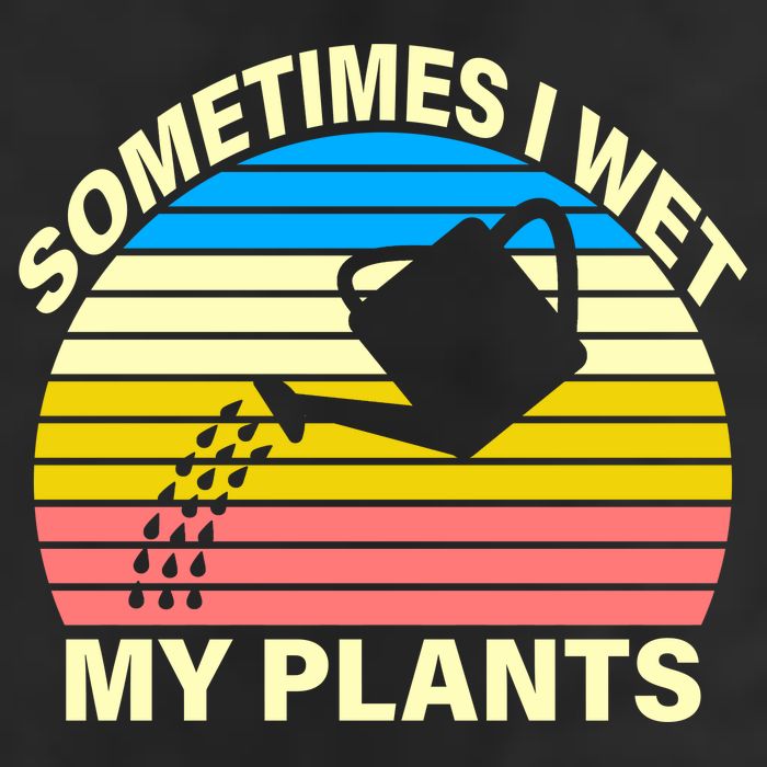 Sometimes I Wet My Plants Retro Tumbler