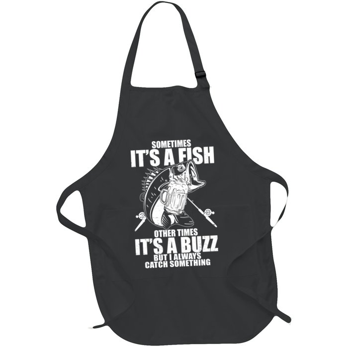 Sometimes It's A Fish Other Times It's A Buzz Apron