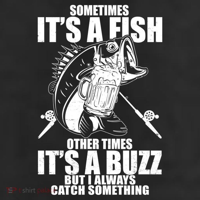 Sometimes It's A Fish Other Times It's A Buzz 25L Jumbo Tote