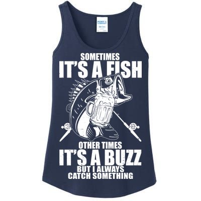 Sometimes It's A Fish Other Times It's A Buzz Ladies Essential Tank