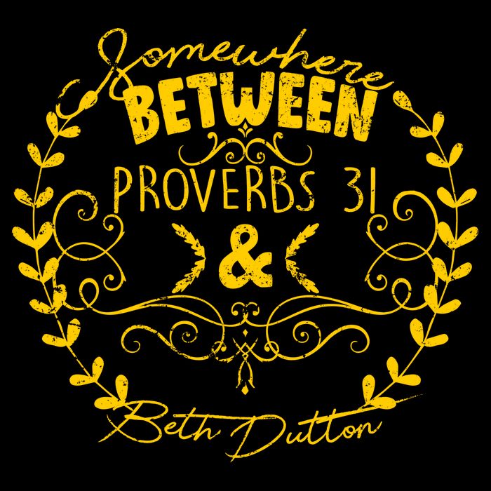 Somewhere Between Proverbs 31 & Beth Dutton Flatbill Hat