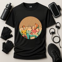 Son And Dad Gamer Cooling Performance Crew T-Shirt
