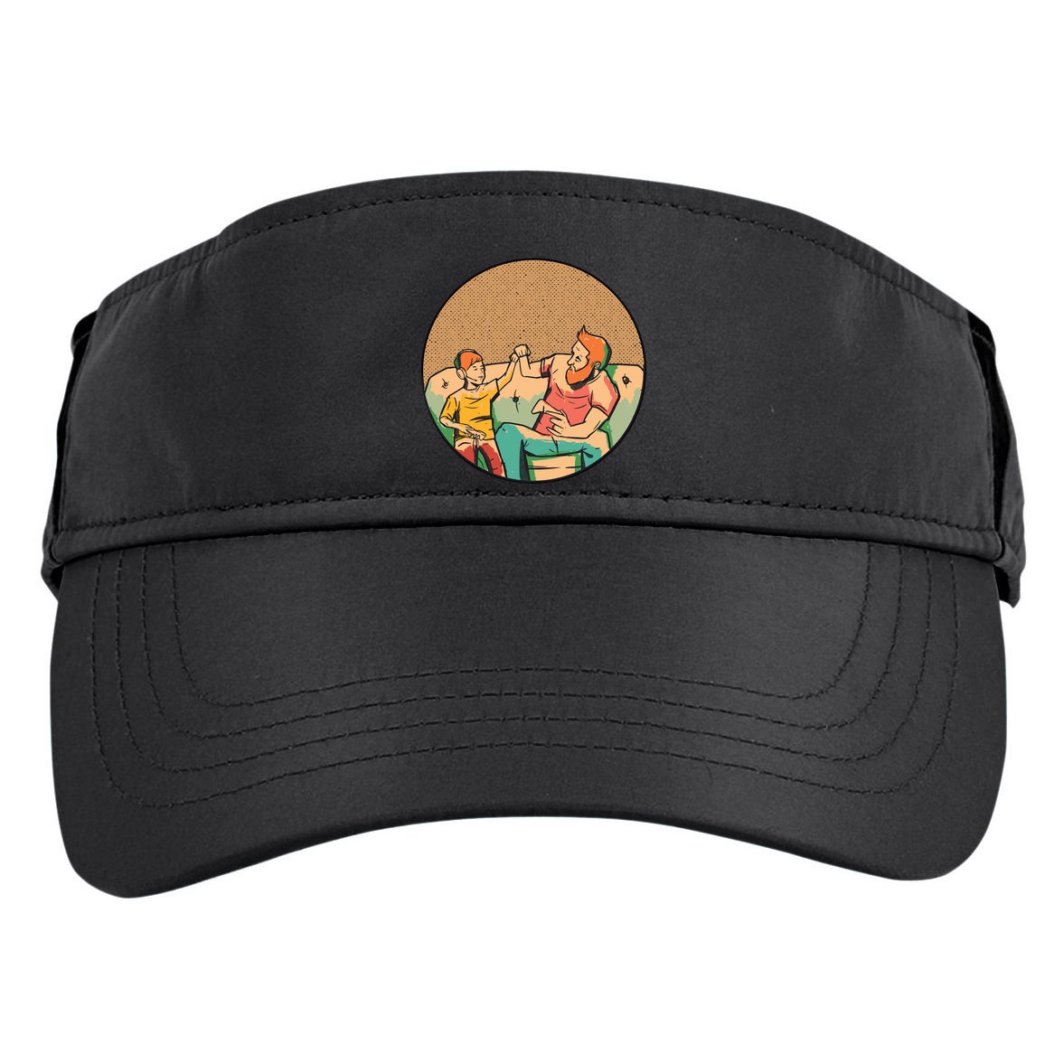 Son And Dad Gamer Adult Drive Performance Visor