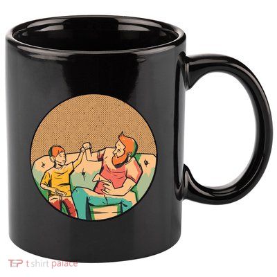 Son And Dad Gamer 11oz C Handle Ceramic Mug