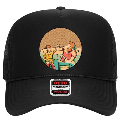 Son And Dad Gamer Trucker Hat