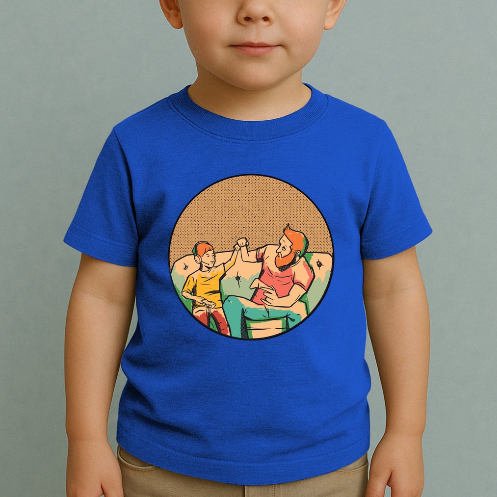 Son And Dad Gamer Toddler T-Shirt