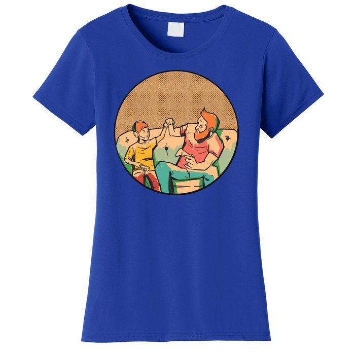 Son And Dad Gamer Women's T-Shirt