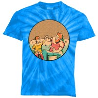 Son And Dad Gamer Kids Tie-Dye T-Shirt