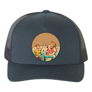 Son And Dad Gamer Yupoong Adult 5-Panel Trucker Hat