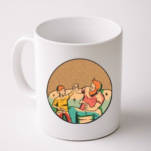 Son And Dad Gamer Coffee Mug