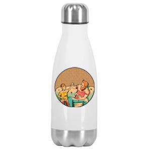 Son And Dad Gamer Stainless Steel Insulated Water Bottle