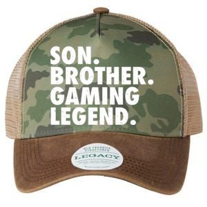 Son Brother Gaming Legend Legacy Tie Dye Trucker Hat