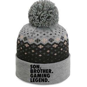 Son Brother Gaming Legend The Baniff Cuffed Pom Beanie